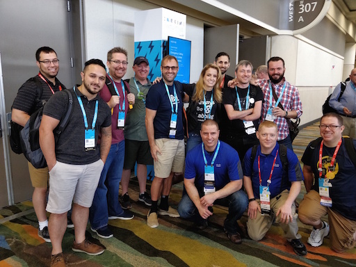 Me with Cisco Live friends